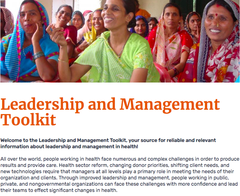 Leadership and Management Toolkit
