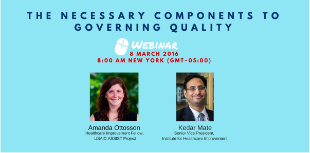 Webinar: The Necessary Components to Governing Quality