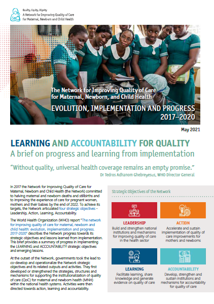 Learning & Accountability for quality